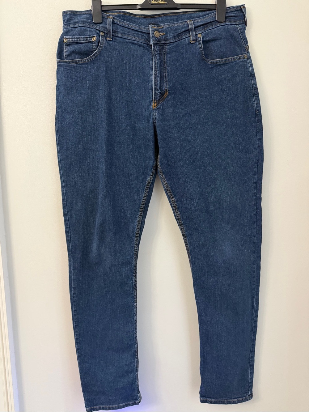 Origin Delta 68 Jeans Mens 38x33  Dark  Blue Denim USA  Stretchy